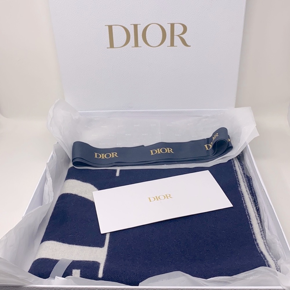 Brand New Dior signature Shawl/blanket